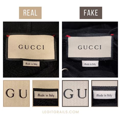 how to tell Gucci hoodie